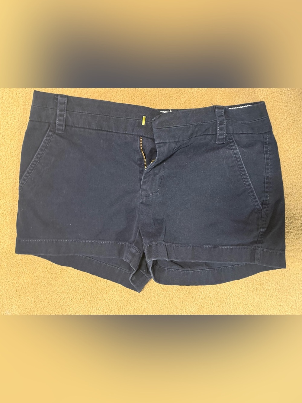 J Crew Women’s Navy Chino Shorts